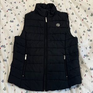 Michael Kors Black Quilted Vest